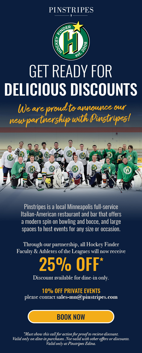 Pinstripes Discount Card